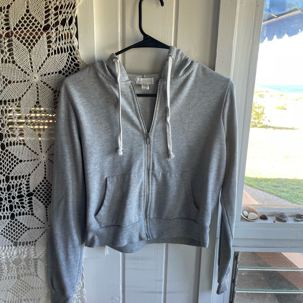 Full Tilt Heather Gray Hoodie